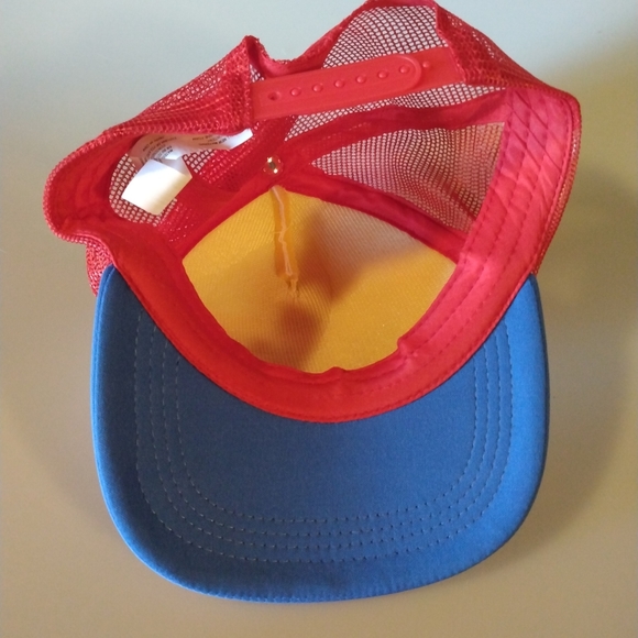 Merica - USA Red White Blue Flag Snap Back Foam Trucker Hat - Picture 6 of 6